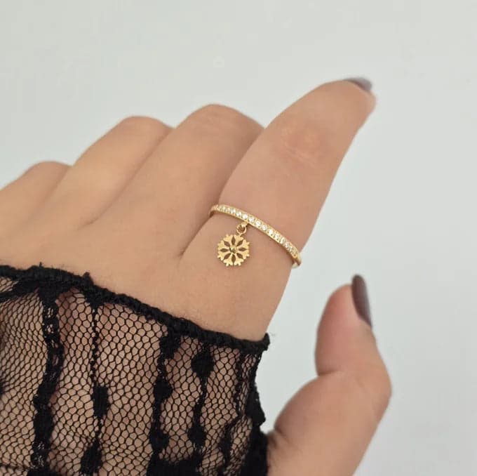 Bague Charm Marguerite
