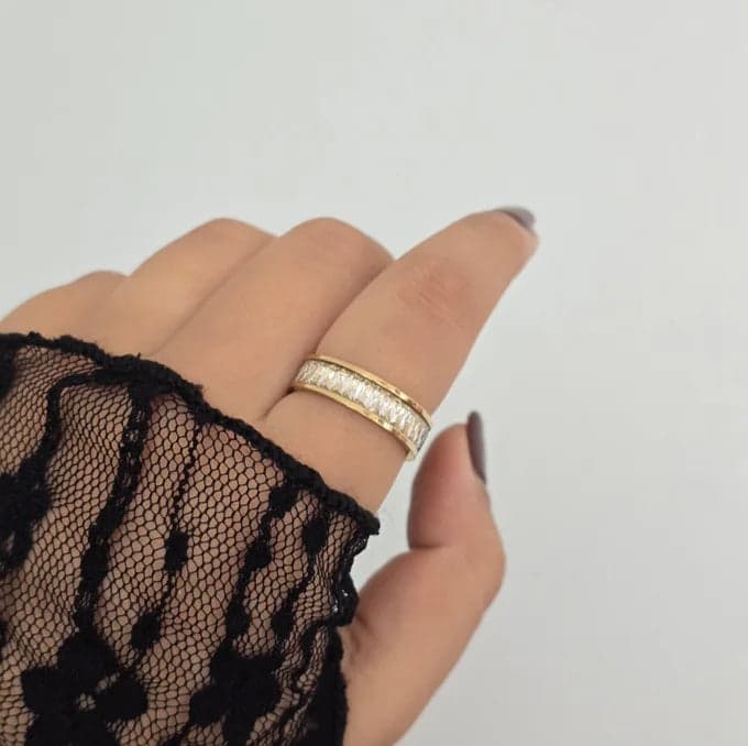 Bague Double Éclat