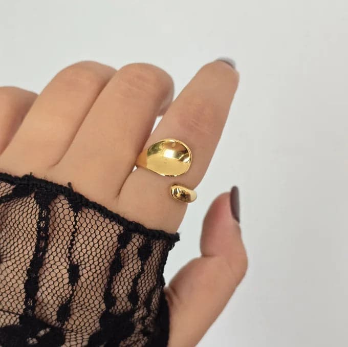 Bague Double Goutte