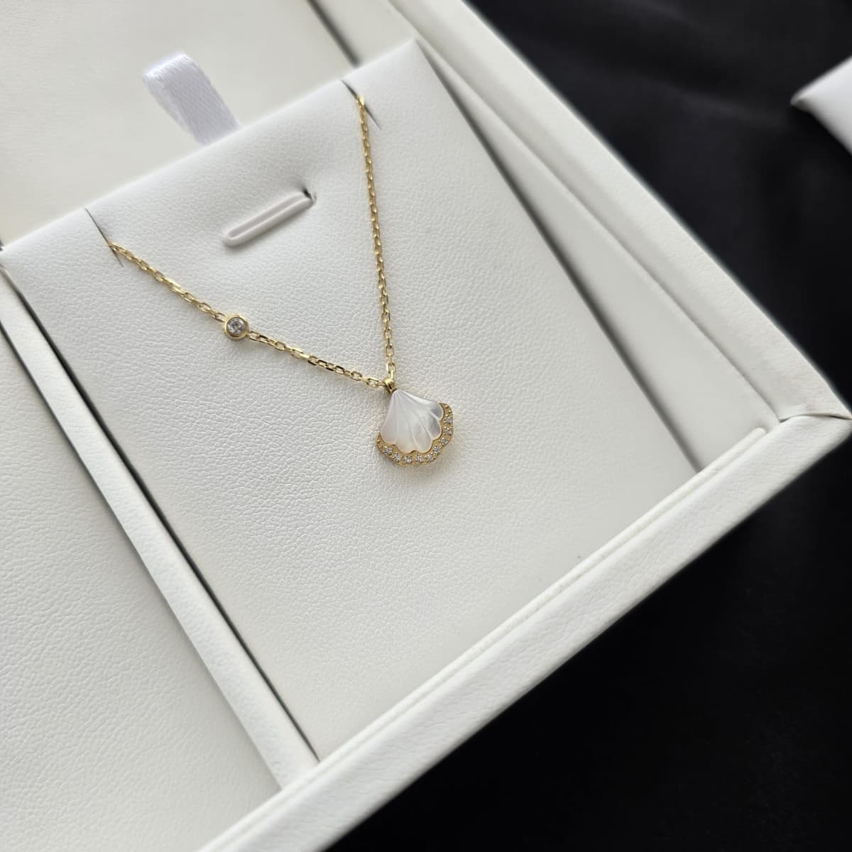Collier Coquillage Perle