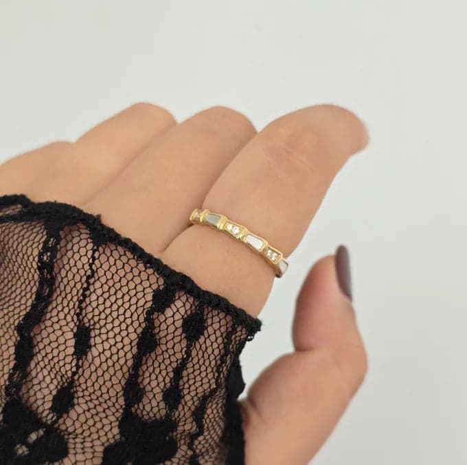 Bague Maillons Coquillage