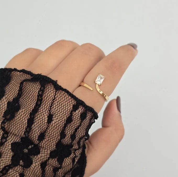 Bague Cristal Oscillant