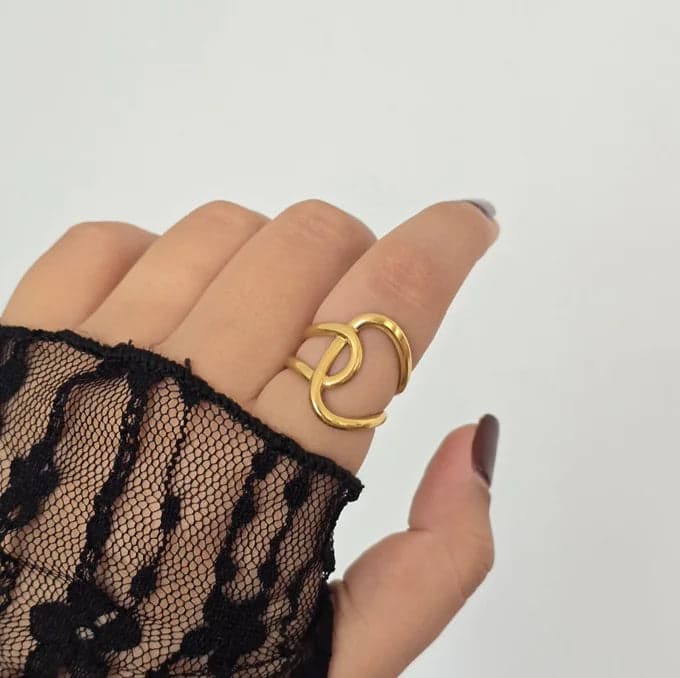 Bague Boucle Ouverte