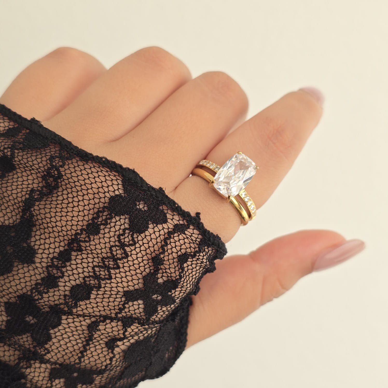 Bague Taille Émeraude