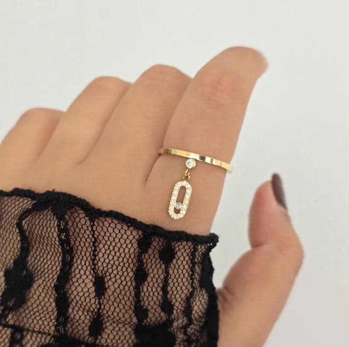 Bague Maillons Cristal