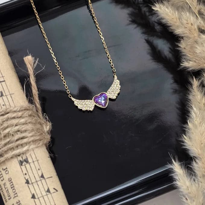 Collier Cœur Ailé