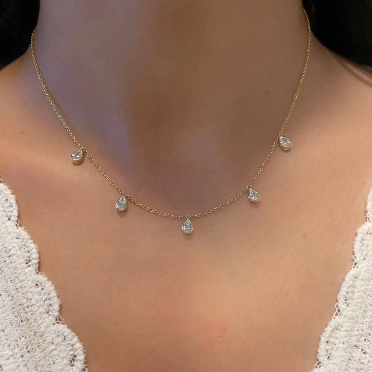 Collier Gouttes de Rosée