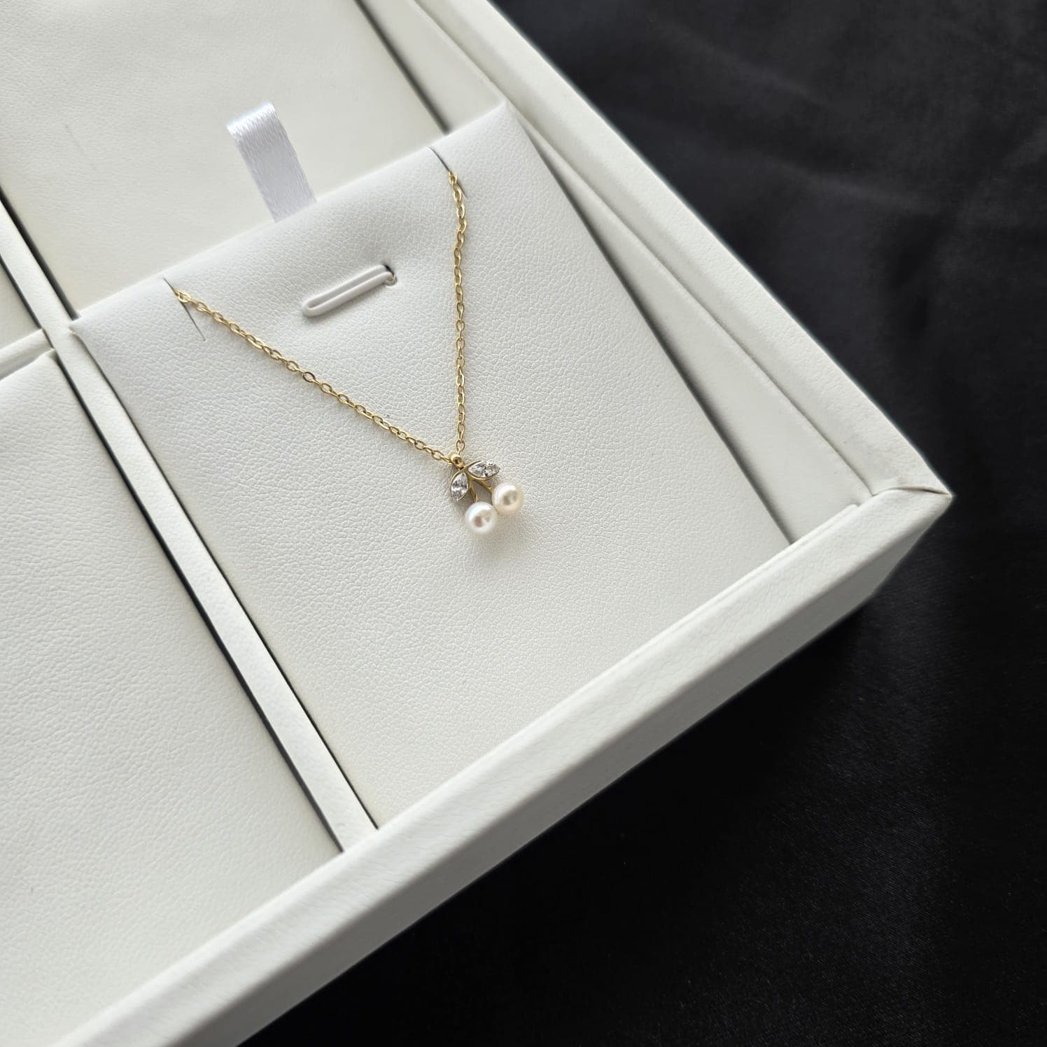 Collier Double Perle