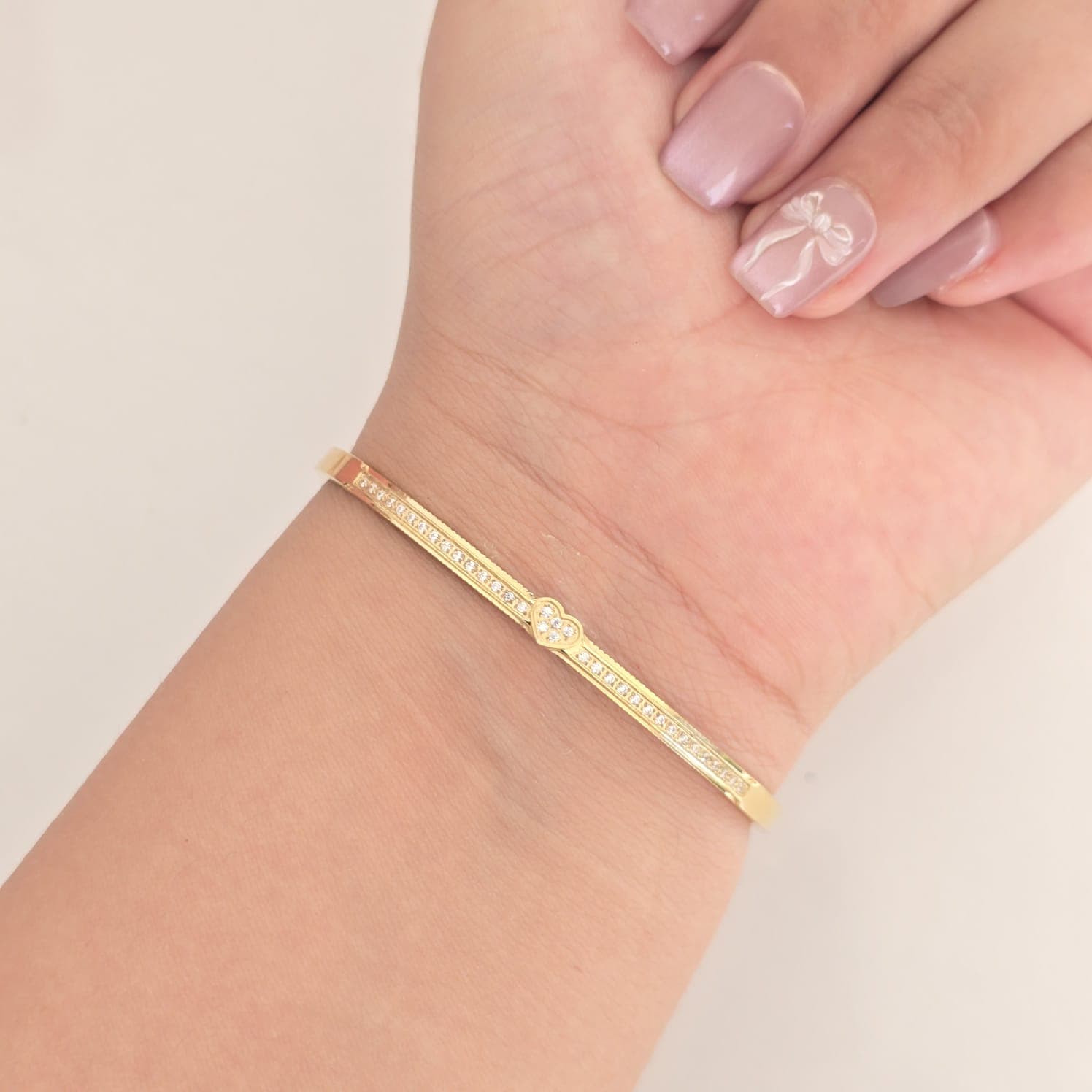 Bracelet Ligne Cœur