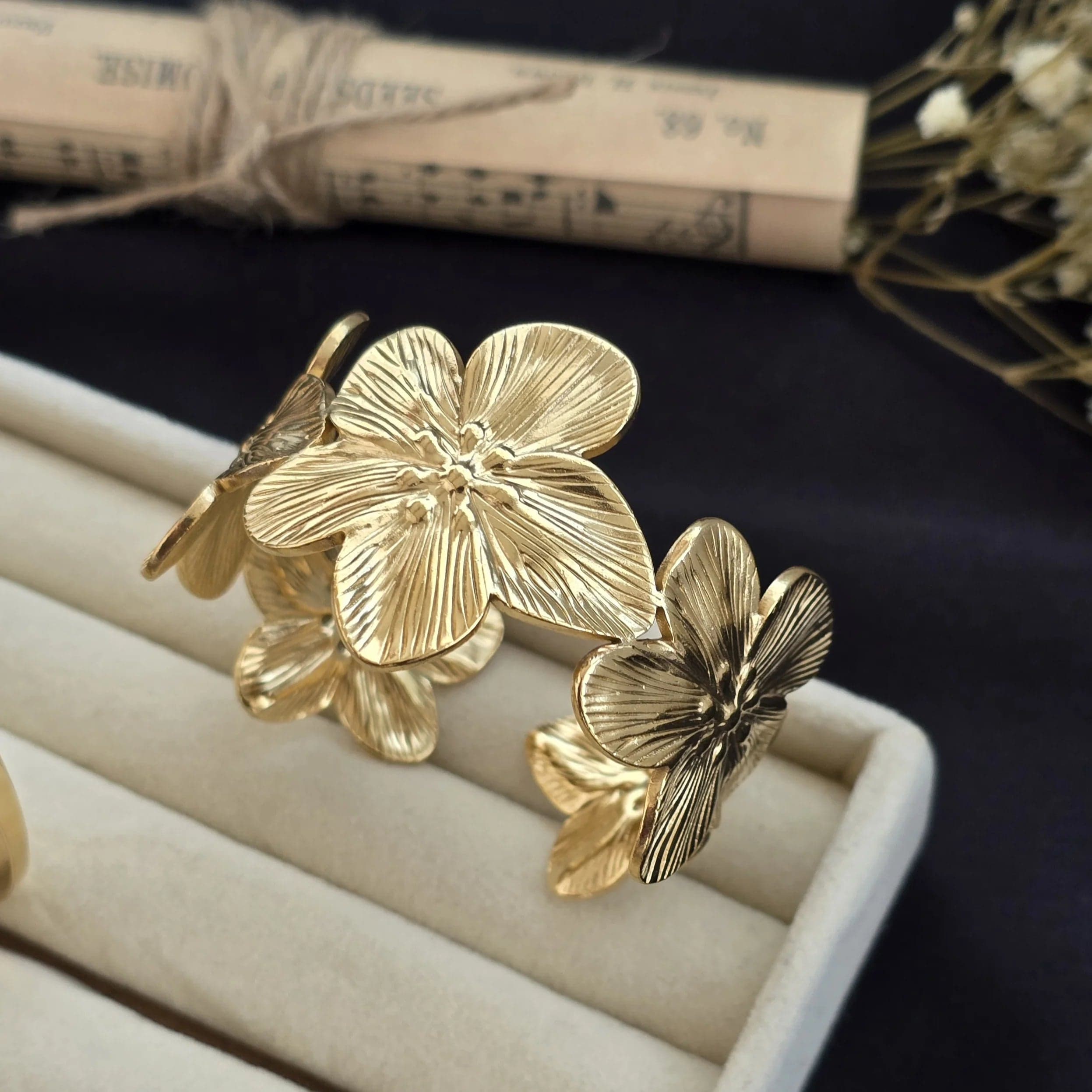 Bracelet Tressé Métallique