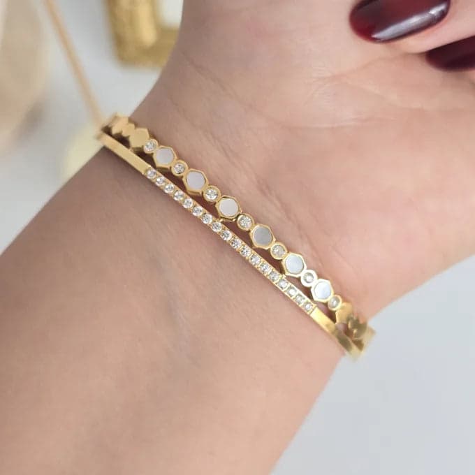 Bracelet Maille Cubaine